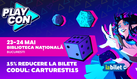 <span class='md-headline'><a href='/site-category/1193334' title='Cărturești la PlayCon'>Cărturești la PlayCon</a></span>
